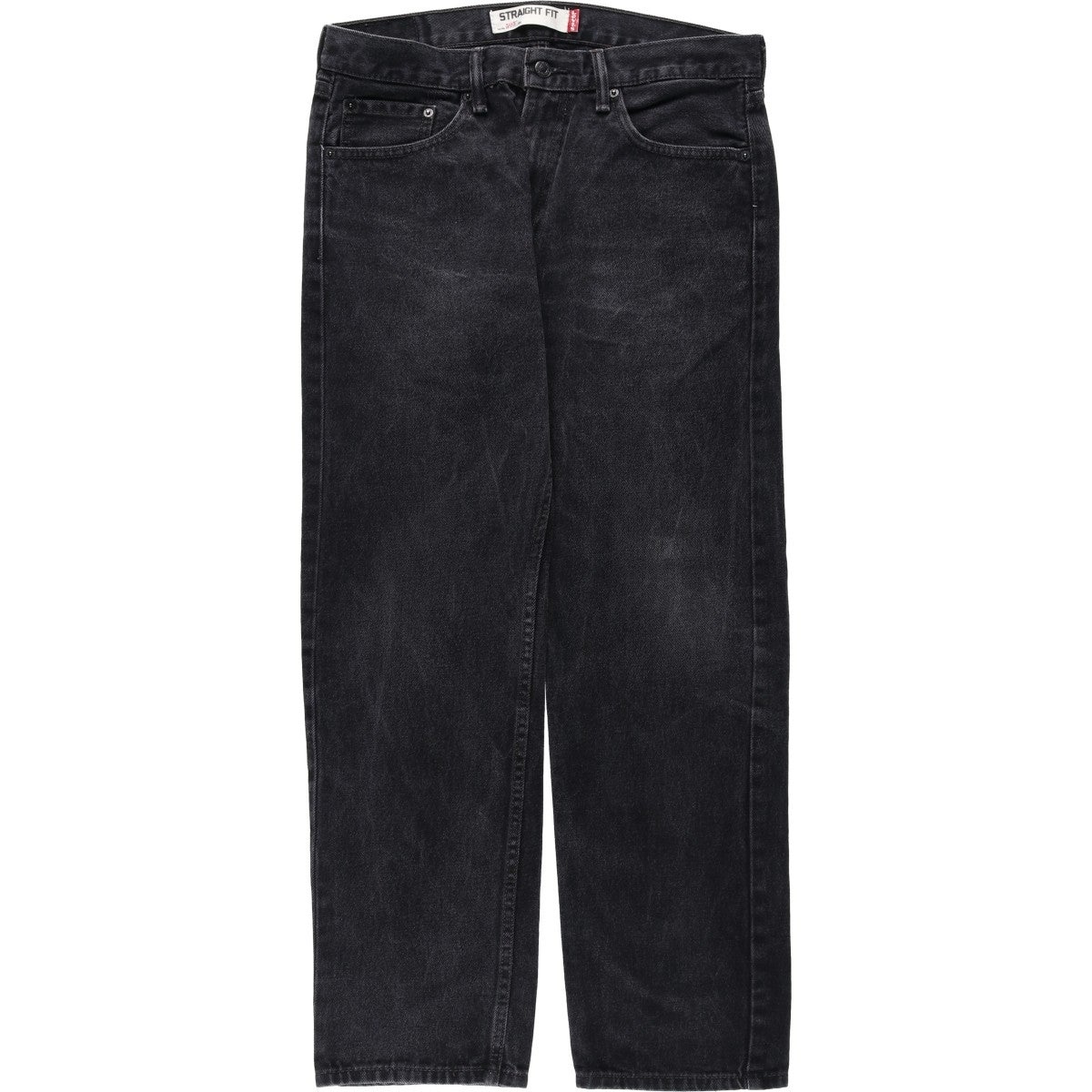 古着 リーバイス Levi's 505 REGULAR FIT ブラックデニム テーパードデニムパンツ メンズw37相当/eaa483010 古着 リーバイス Levis 505 REGULAR FIT ブラックデニム テーパード