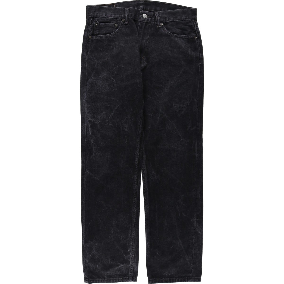 古着 リーバイス Levis 505 ブラックデニム テーパードデニムパンツ
