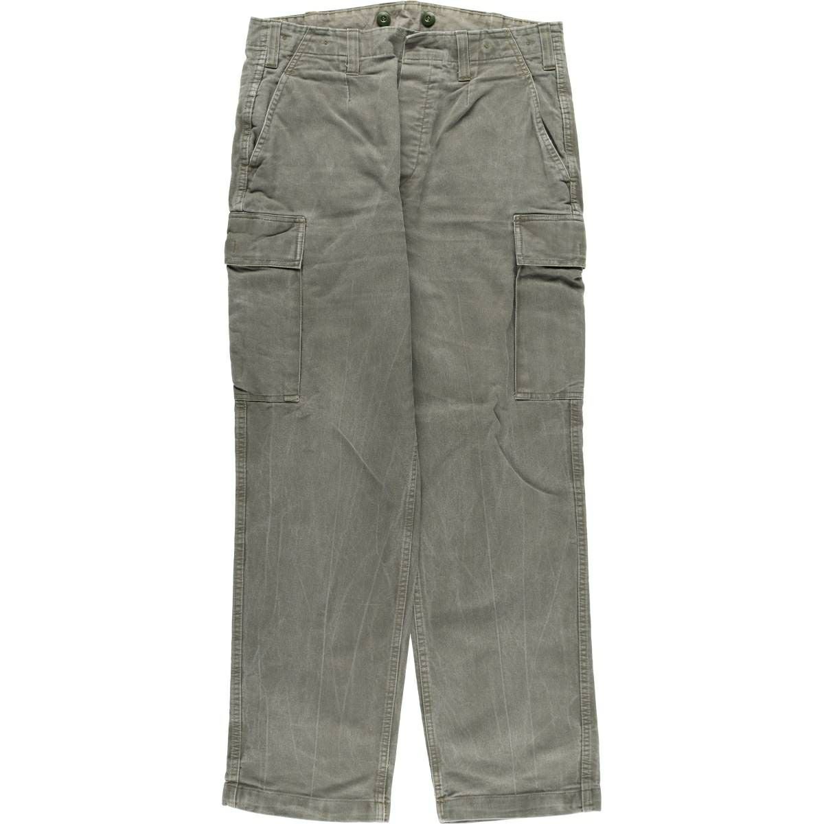 古着 60年代 米軍 ミリタリー ベイカーパンツ 34×31 メンズw32相当