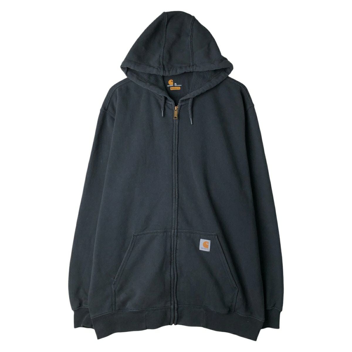 古着 カーハート Carhartt ORIGINAL FIT スウェットハーフジップ