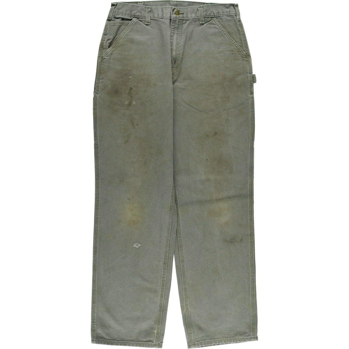 古着 カーハート Carhartt Original Dungaree Fit ダックペインター