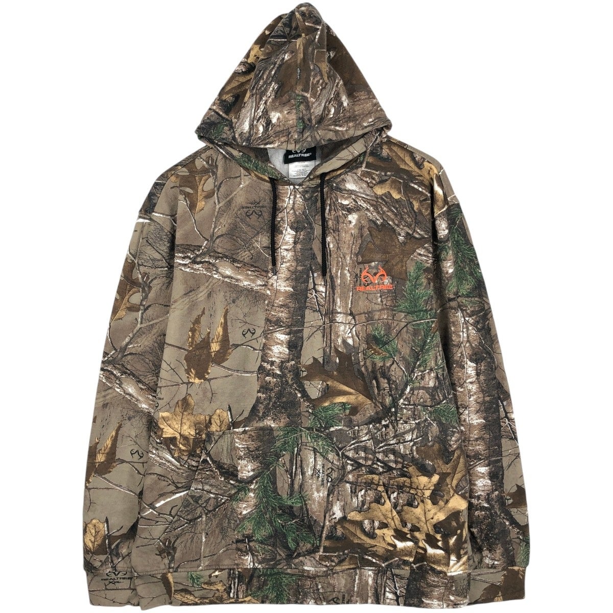 古着 REALTREE 迷彩柄 リアルツリーカモ スウェットプルオーバー
