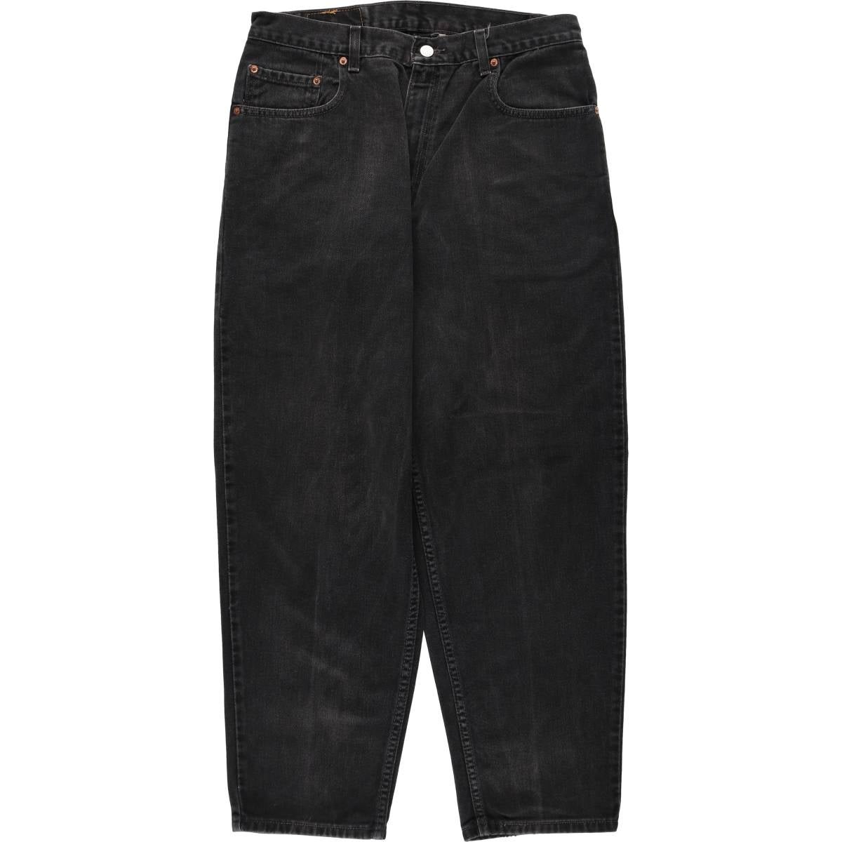 古着 00年代 リーバイス Levi's 560 LOOSE FIT TAPERED LEG テーパードデニムパンツ メンズw34相当/eaa633908 古着 00年代 リーバイス Levis 560 LOOSE FIT TAPERED LEG ブラック