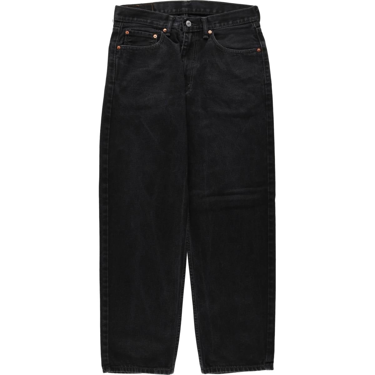 古着 リーバイス Levis 550 ブラックデニム テーパードデニムパンツ