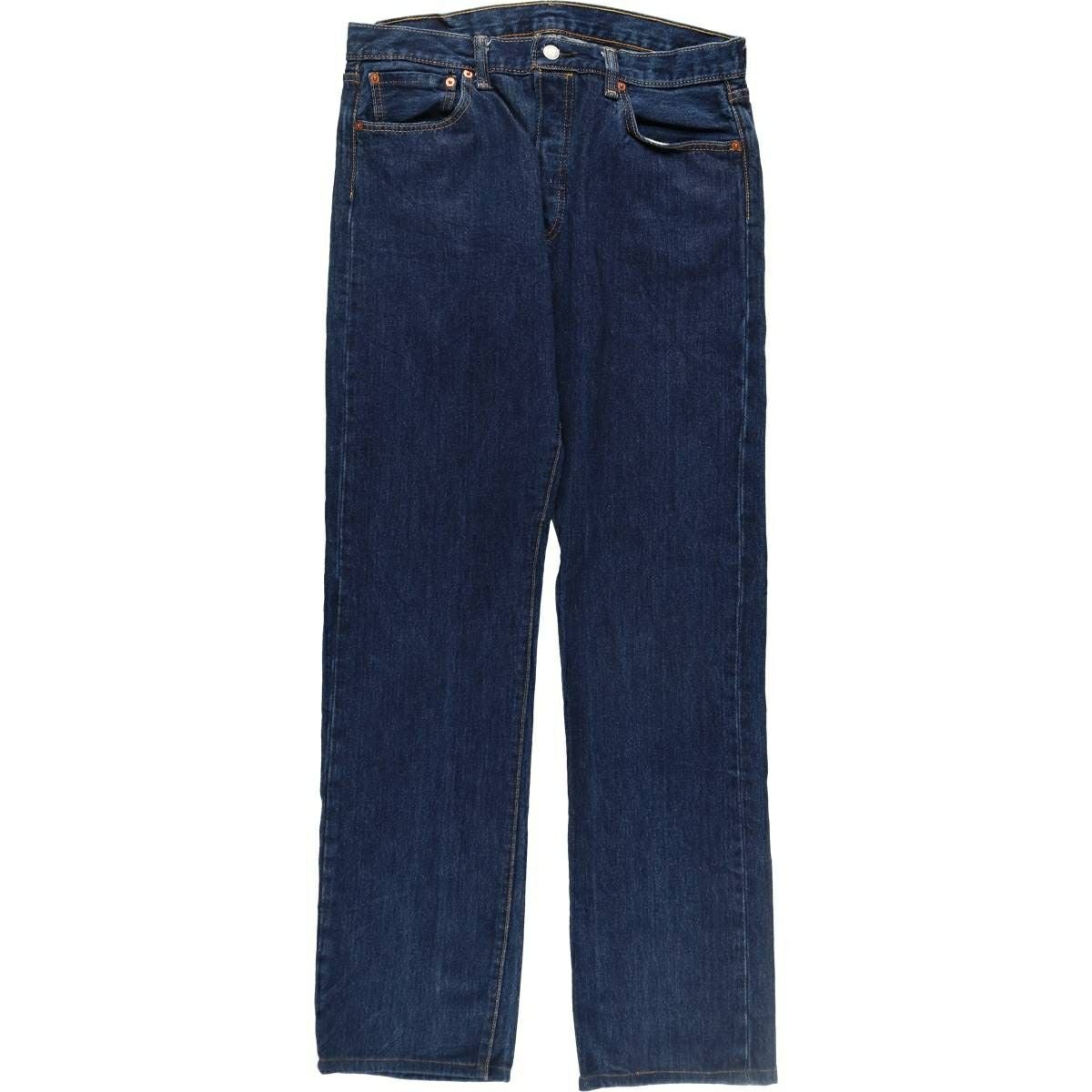 古着 リーバイス Levis 501 ユーロモデル ブラックデニム ストレート