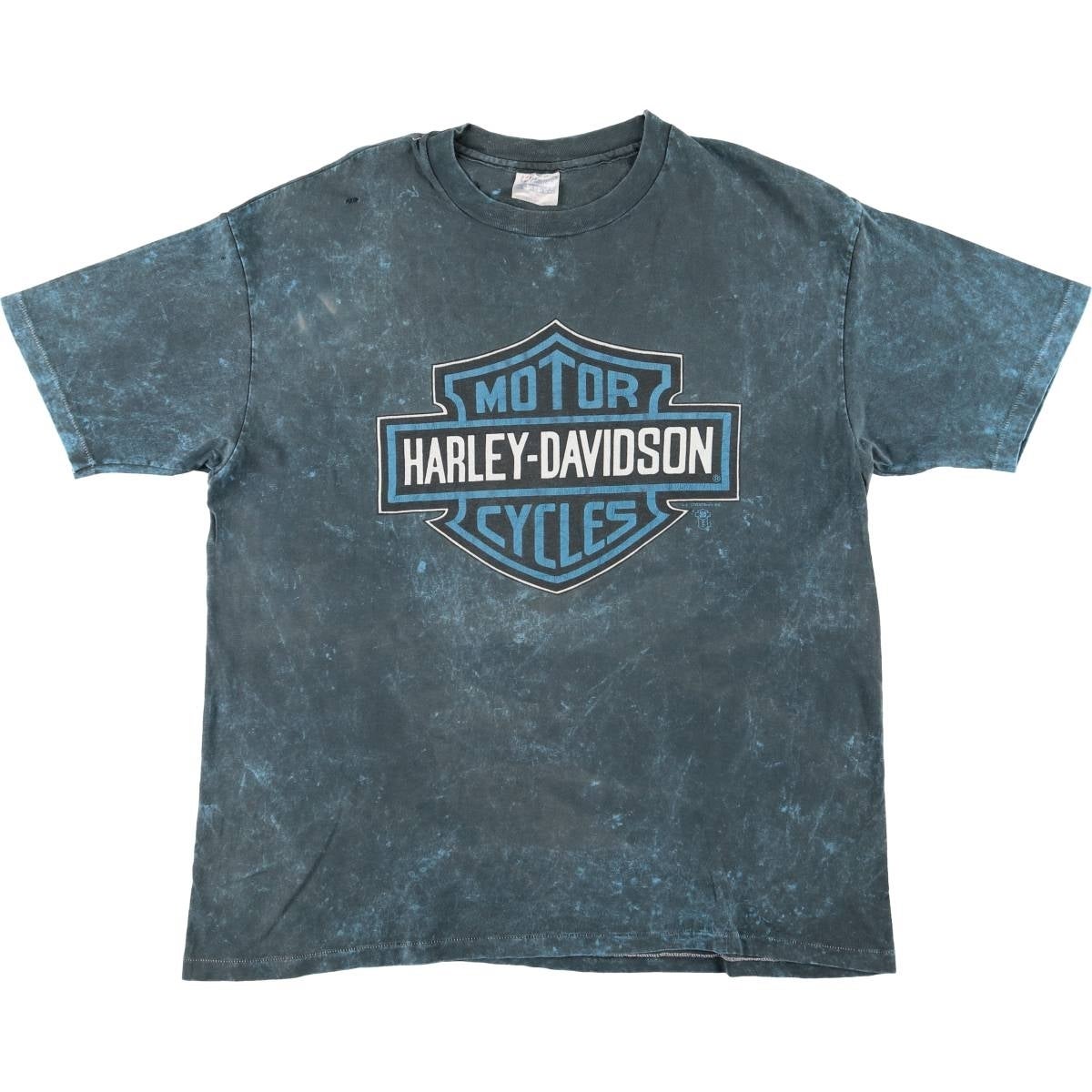 古着 80年代 ヘインズ Hanes BEEFY-T 青タグ 鷲柄 イーグル柄 Harley