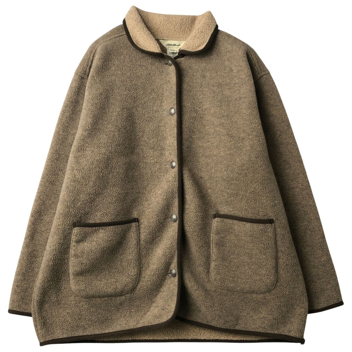 古着 エディーバウアー Eddie Bauer リブ編み コットンニットセーター USA製 レディースXL相当/eaa621748 Eddie Bauer - 古着 エディーバウアー Eddie Bauer リブ編み コットン