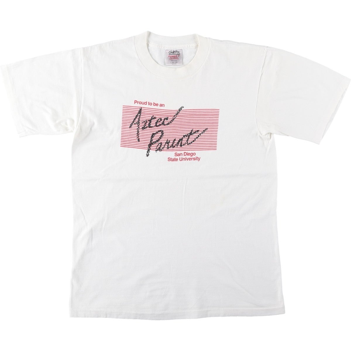 古着 90年代 オニータ ONEITA POWER-T プリントTシャツ USA製 メンズL