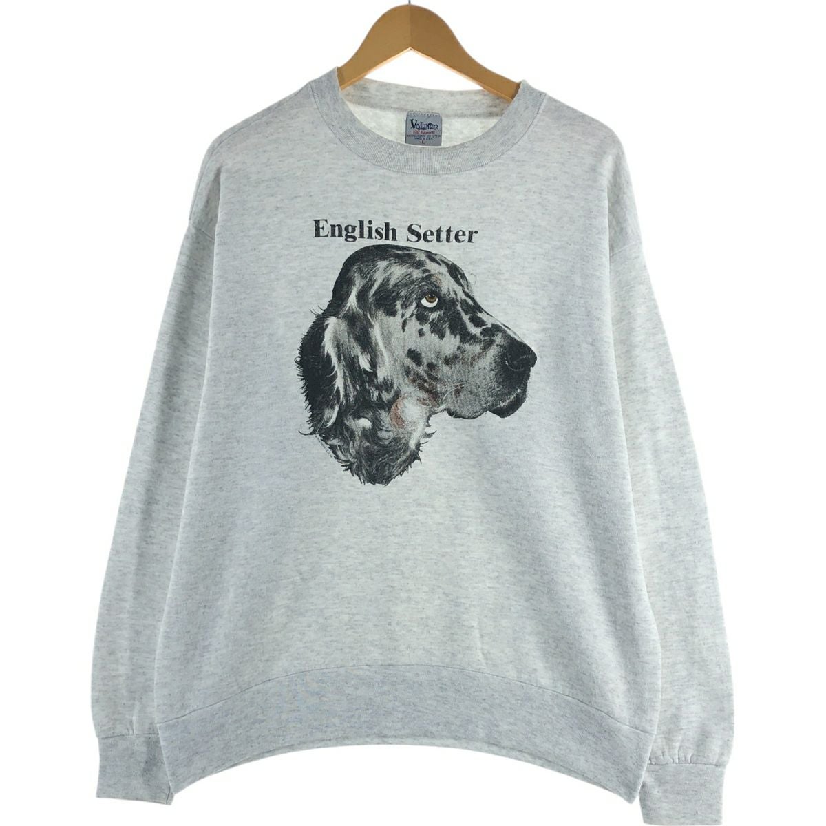 古着 90年代 volunteer knit apparel English Setter イングリッシュ