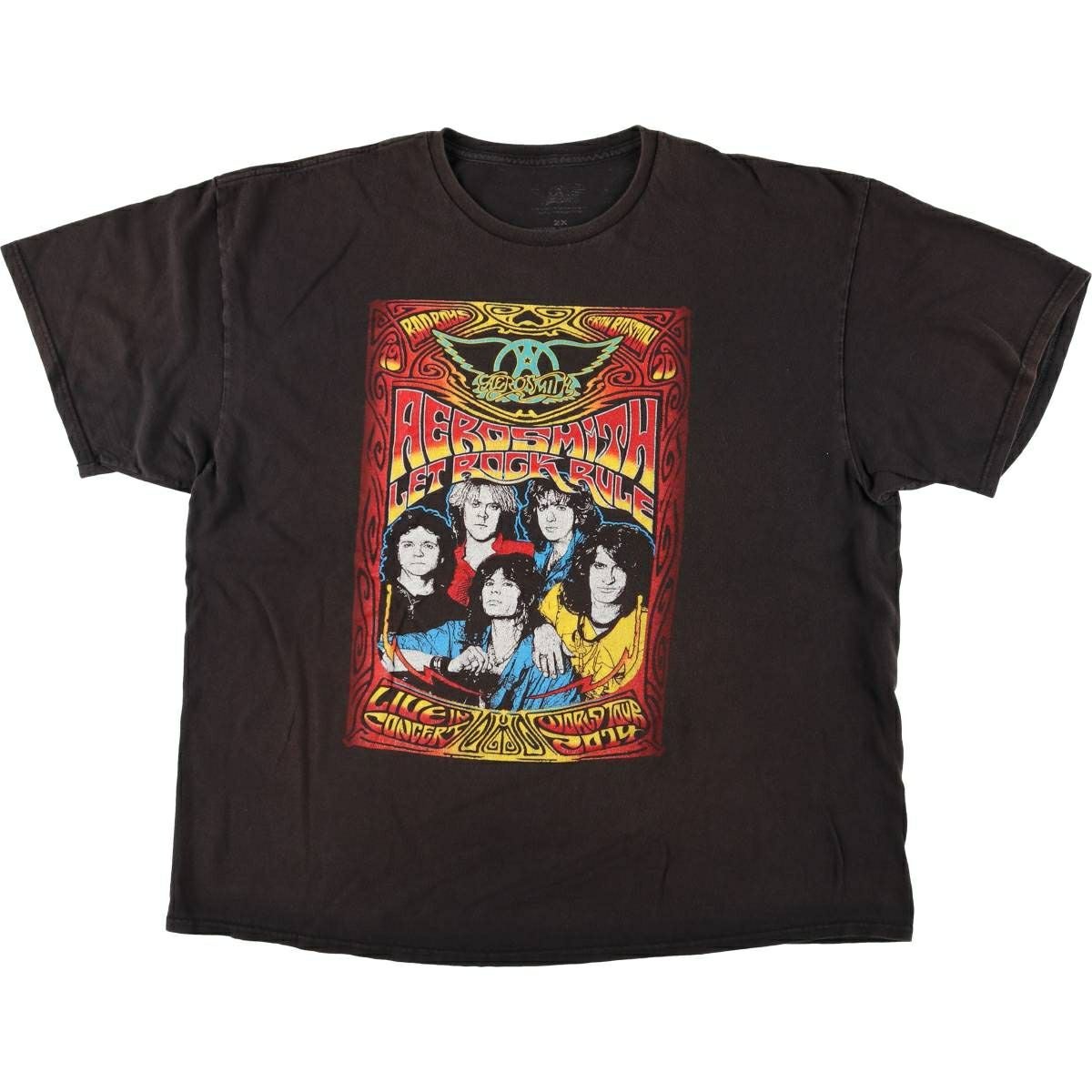 古着 00年代 eygnus AEROSMITH エアロスミス バンドTシャツ バンT