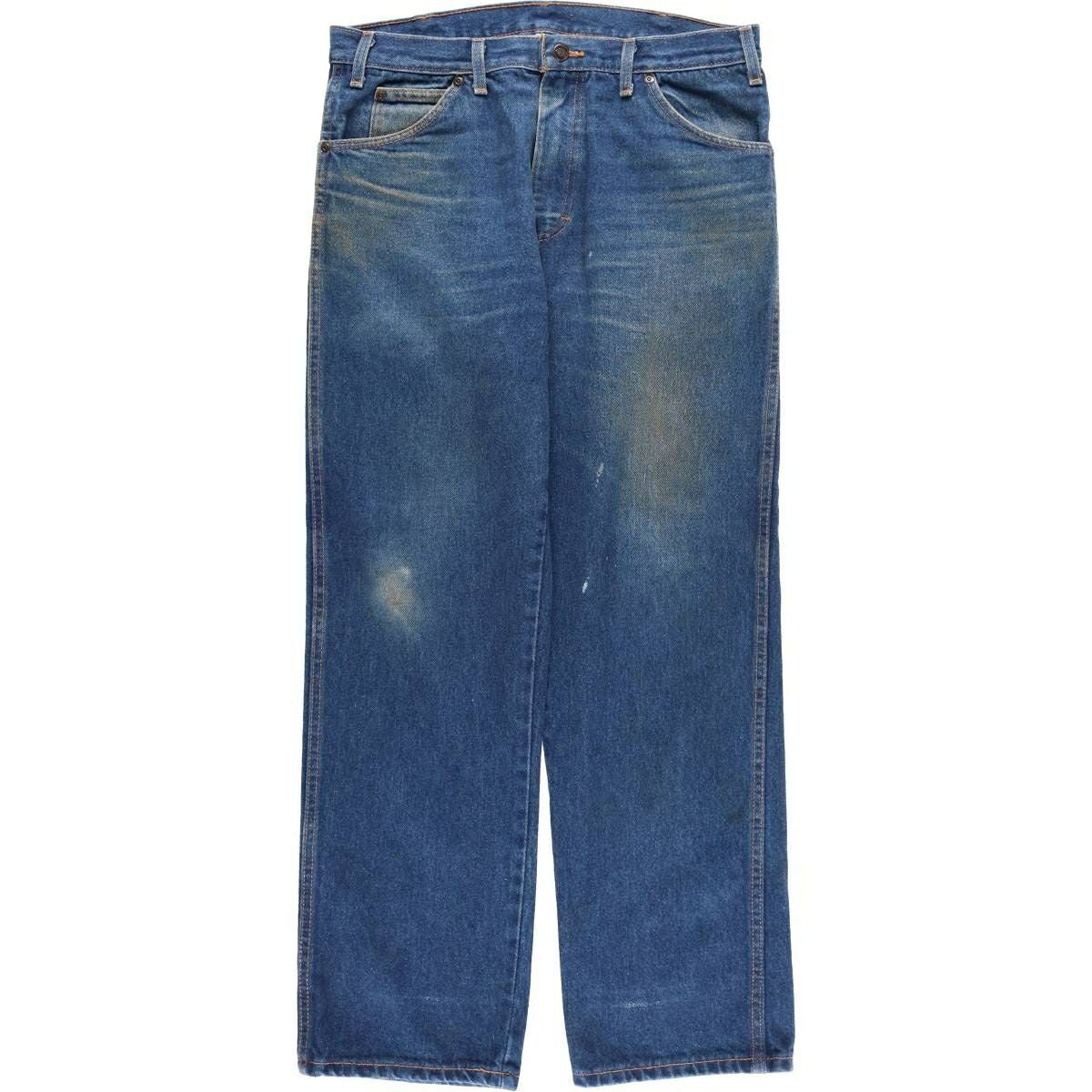 古着 ディッキーズ Dickies Regular Fit ストレートデニムパンツ メンズw33相当/eaa610897 古着 ディッキーズ Dickies Regular Fit ストレートデニムパンツ