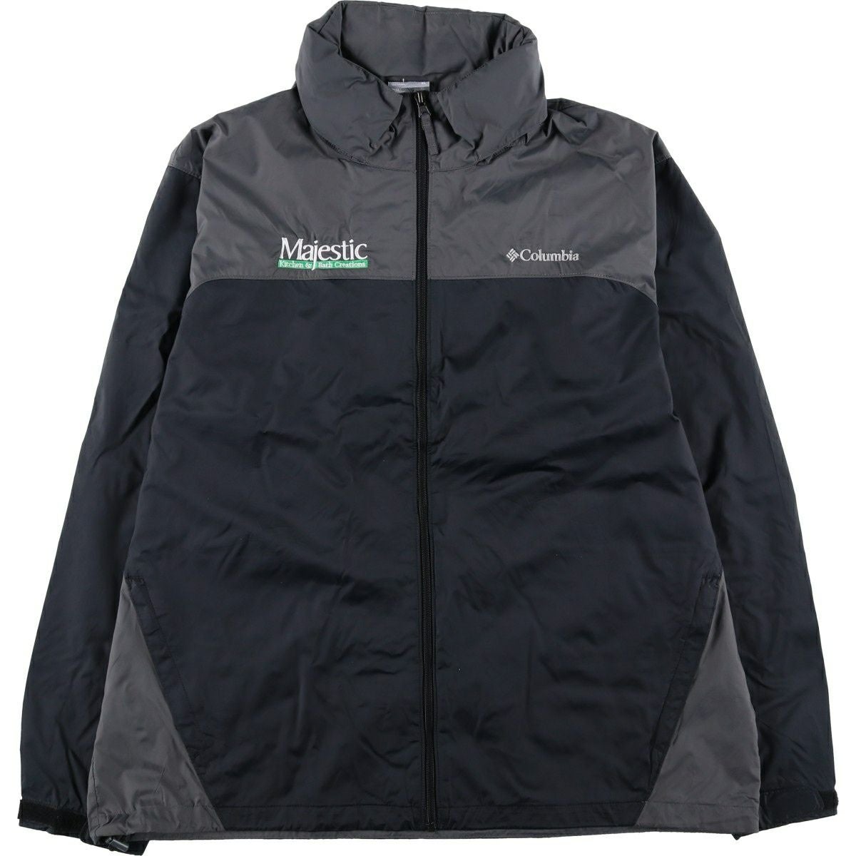 古着 コロンビア Columbia 総柄 フリースジャケット メンズXL相当