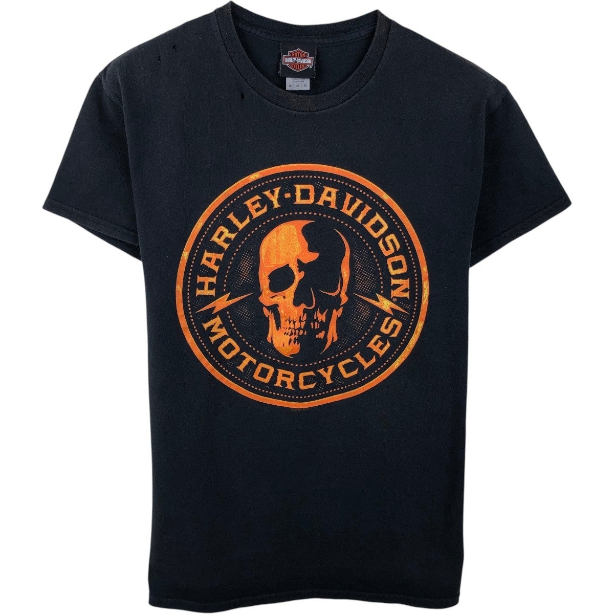 古着 ハーレーダビッドソン Harley-Davidson ドクロ柄 スカル柄