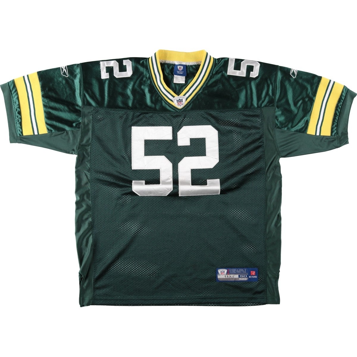新品訳あり【2XL】GREEN BAY PACKERS フットボールシャツ 古着 90年代 チャンピオン Champion NFL GREEN BAY PACKERS グリーン