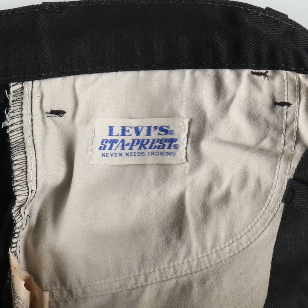 古着 90年代 リーバイス Levis STA-PREST スタプレ ユーロモデル