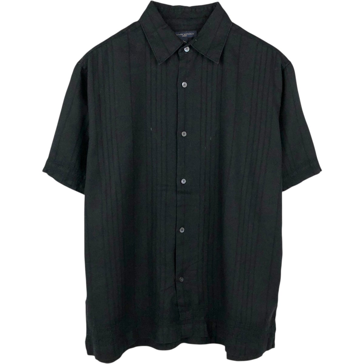 古着 00年代 バナナリパブリック BANANA REPUBLIC 半袖 オープンカラー