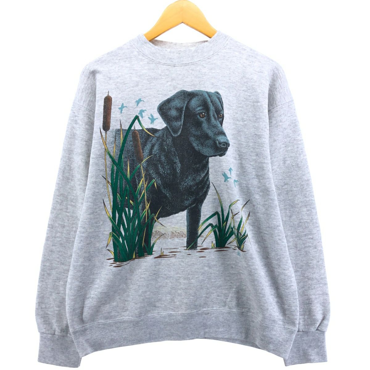 古着 90年代 タルテックス TULTEX 犬柄 PUG パグ アニマルTシャツ