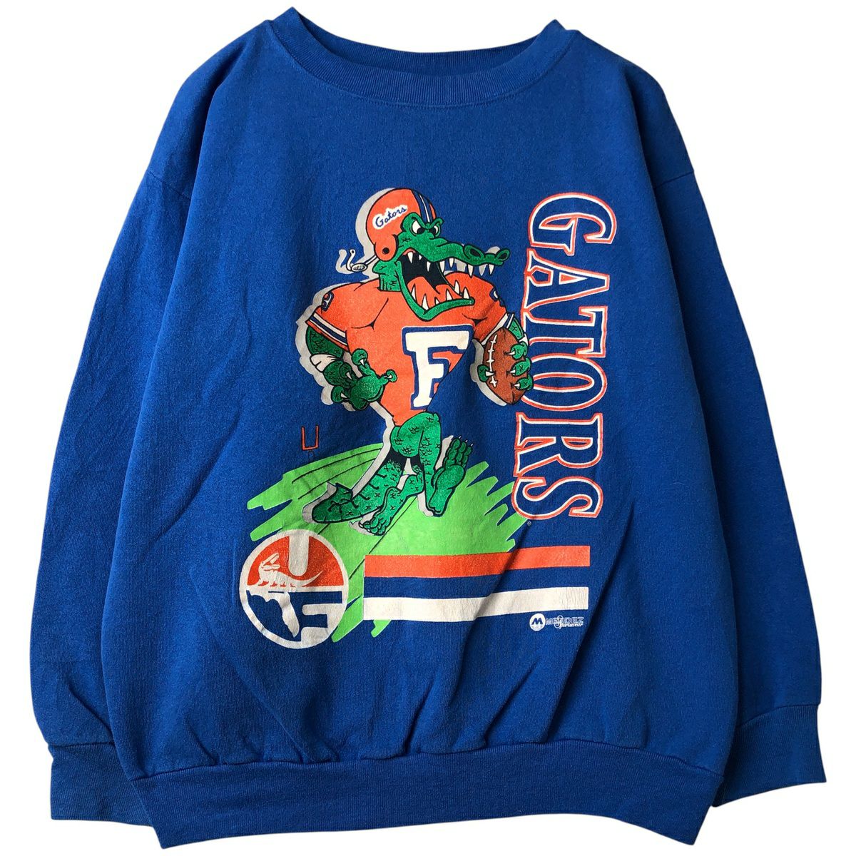 古着 90年代 タルテックス TULTEX 3連プリント カレッジ キャラクター