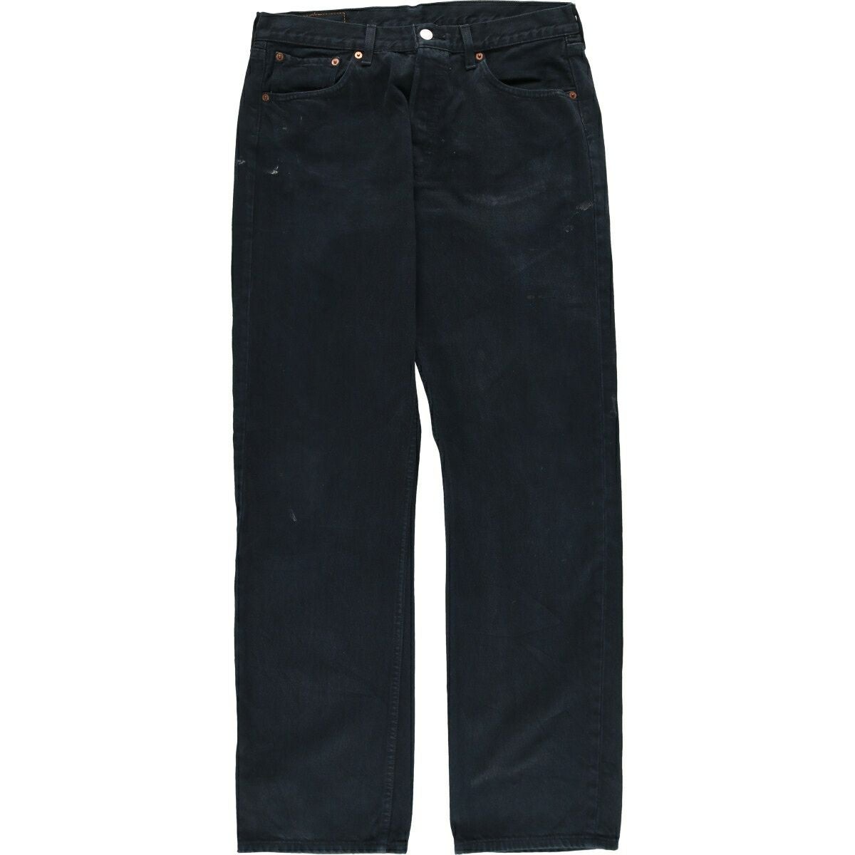 古着 濃紺 リーバイス Levis 501 ユーロモデル ストレートデニムパンツ