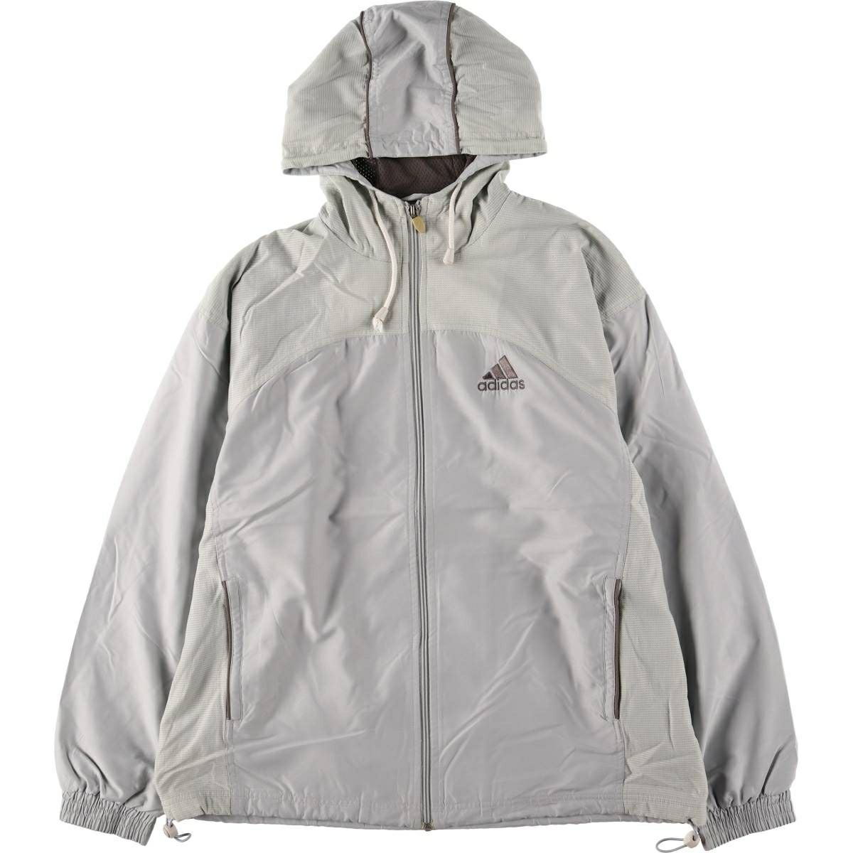 古着 90年代 アディダス adidas フード付き ウインドブレーカー メンズ