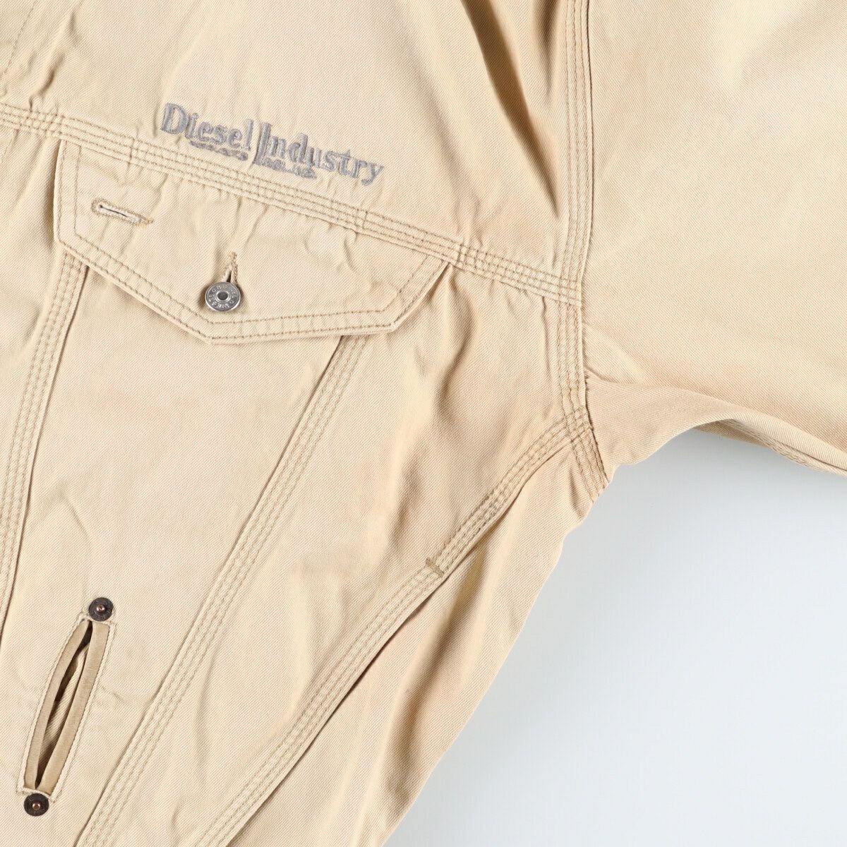 古着 90年代 ディーゼル DIESEL INDUSTRY コットンツイルジャケット