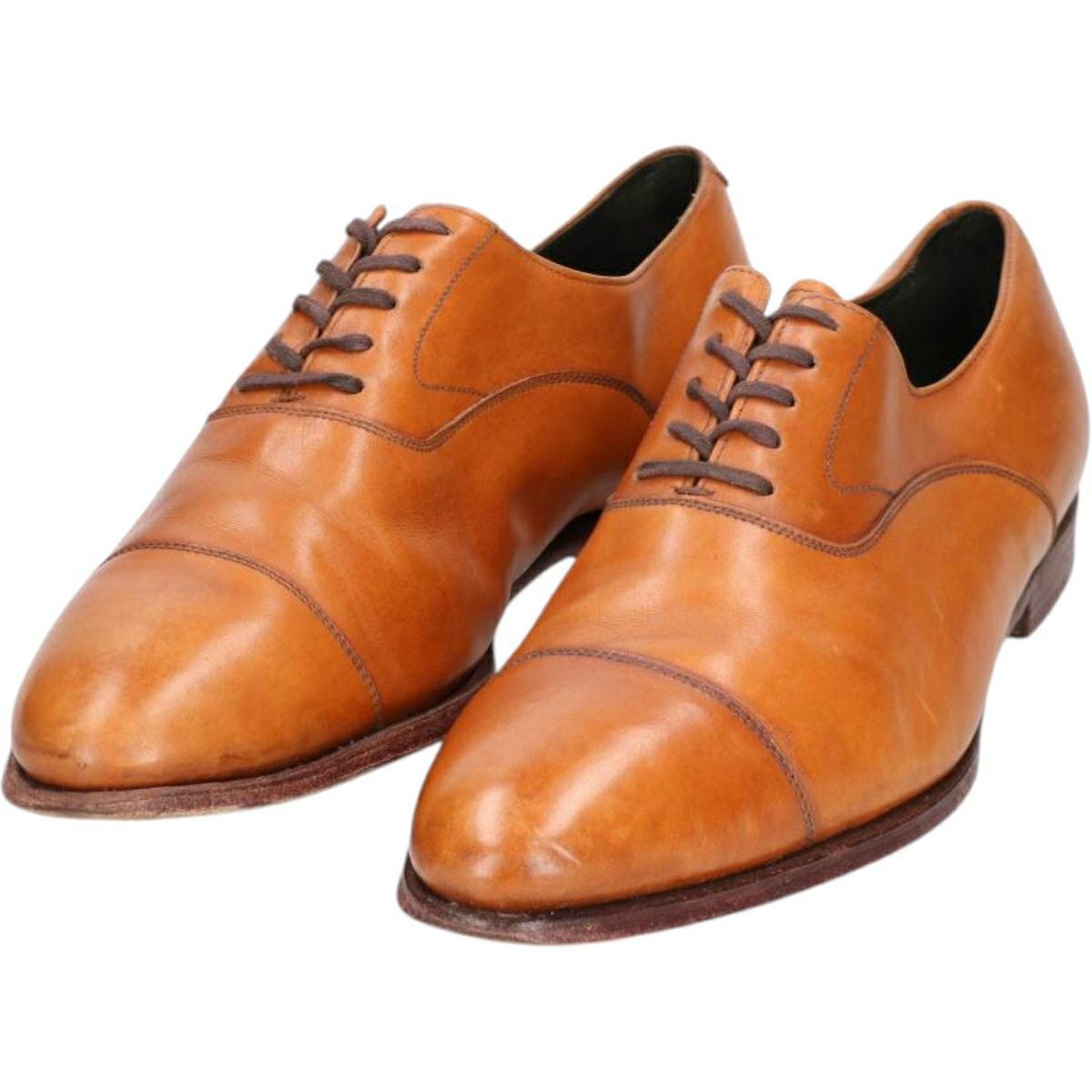 古着 グレンソン GRENSON footmaster セミブローグ ストレートチップ