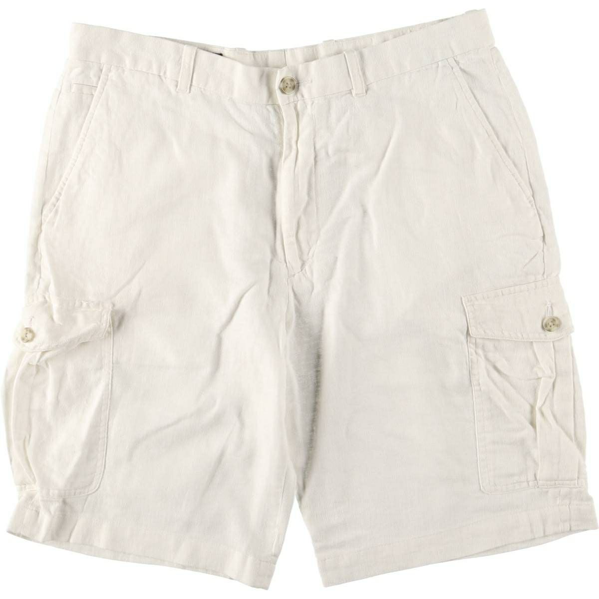 古着 ペリーエリス PERRY ELLIS リネンパンツ メンズw32相当