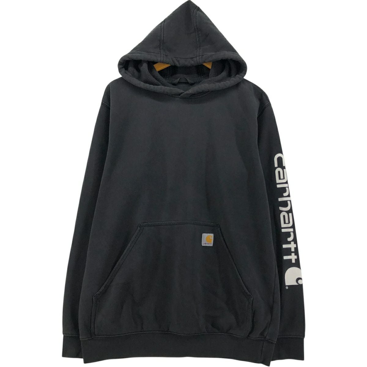 古着 カーハート Carhartt Loose Fit スウェットプルオーバーパーカー メンズXS相当/eaa606226 古着 カーハート Carhartt Loose Fit スウェットプルオーバーパーカー