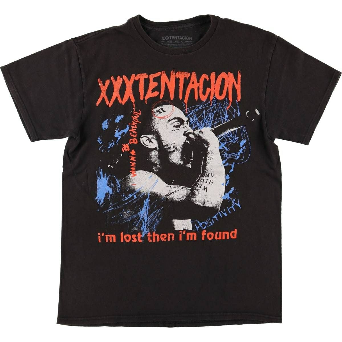 古着 Nas ナズ プリント ラップTシャツ ラップT メンズL相当