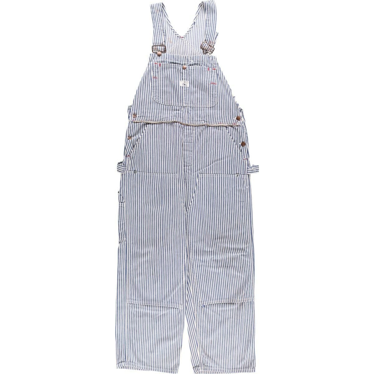 古着 50～60年代 ビッグスミス Big Smith 総柄 オーバーオール メンズ