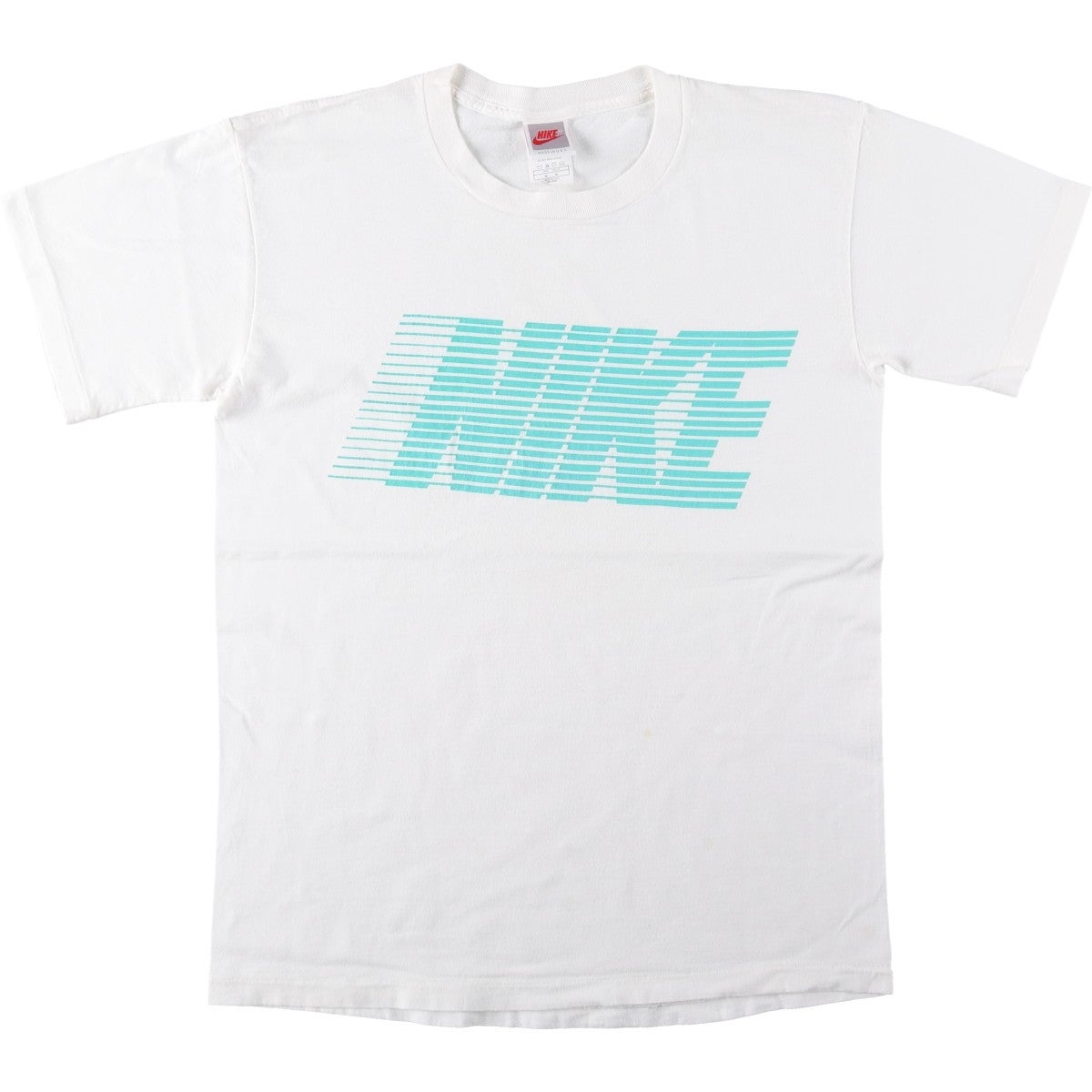 古着 90年代 ナイキ NIKE 銀タグ ロゴプリントTシャツ メンズL相当