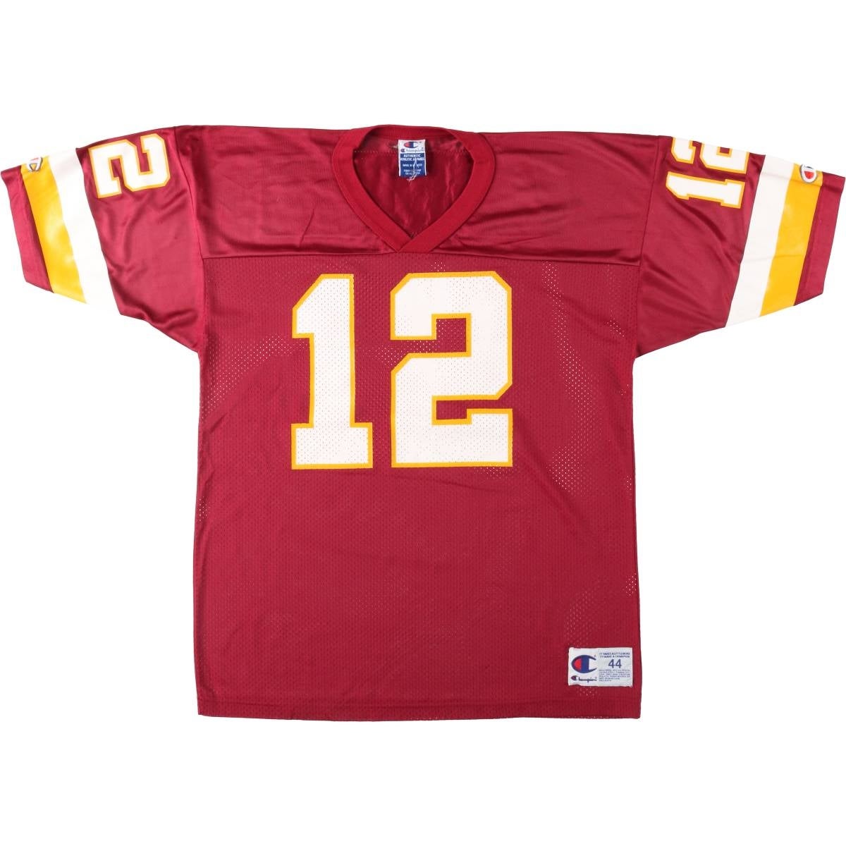 REDSKINS(ワシントンレッドスキン) フットボールシャツ 古着 90年代 ロゴセブン LOGO 7 NFL WASHINGTON REDSKINS ワシントン