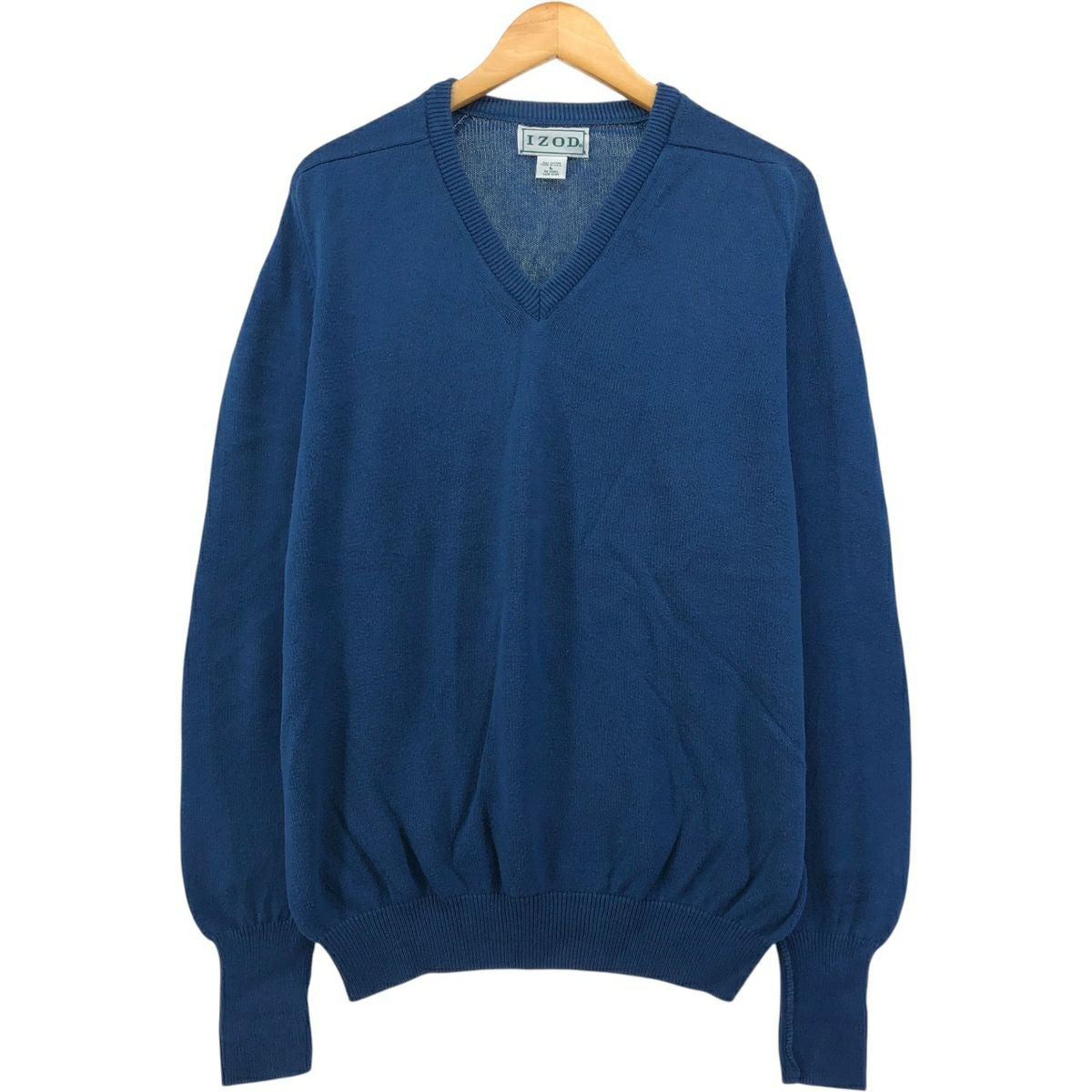 古着 90年代 ジェイクルー J.Crew ケーブル編み Vネック コットン