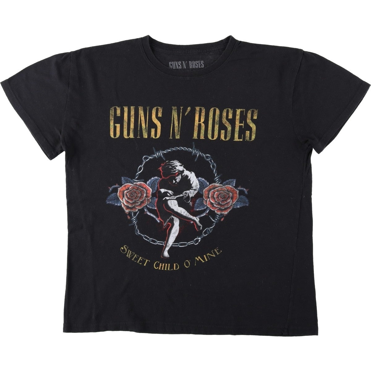 古着 Guns N Roses ガンズアンドローゼズ バンドTシャツ バンT メンズ