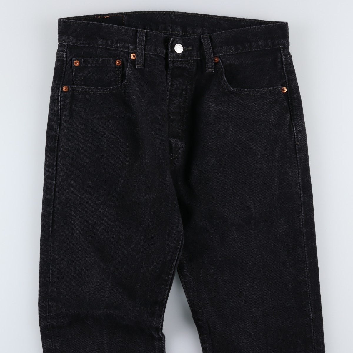 古着 リーバイス Levis 501-0660 ブラックデニム ストレートデニム