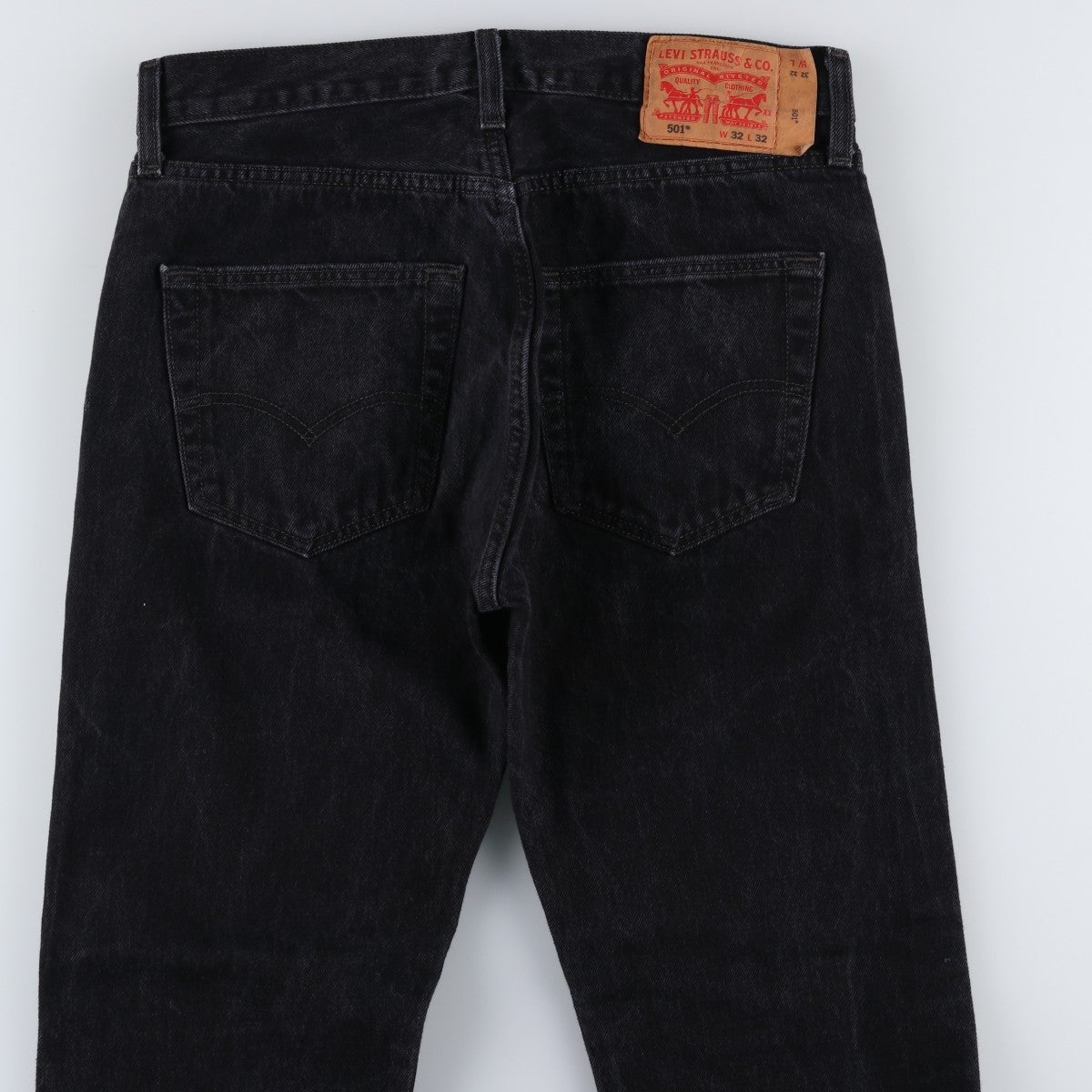 古着 リーバイス Levis 501-0660 ブラックデニム ストレートデニム