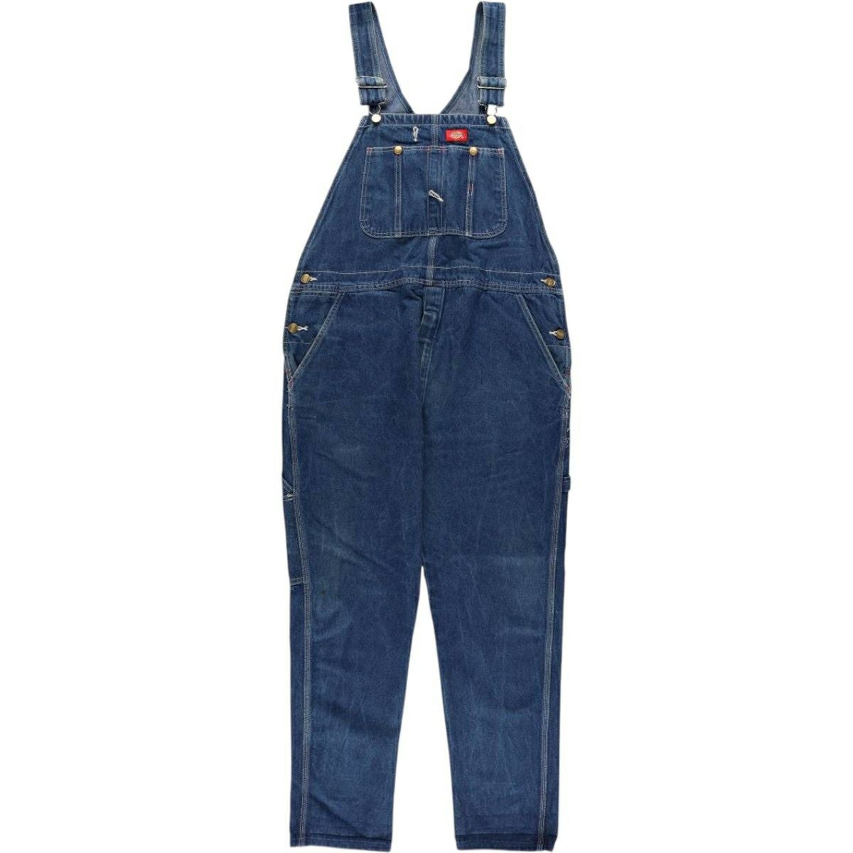 古着 ビッグサイズ ディッキーズ Dickies デニムオーバーオール メンズ