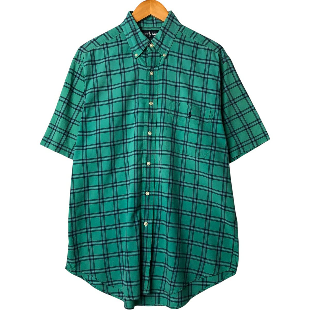 古着 ラルフローレン Ralph Lauren BLAIRE 半袖 ボタンダウン