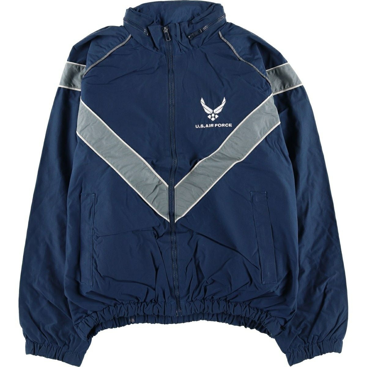古着 米軍実品 U.S.AIR FORCE SKILCRAFT PTU トレーニングジャケット