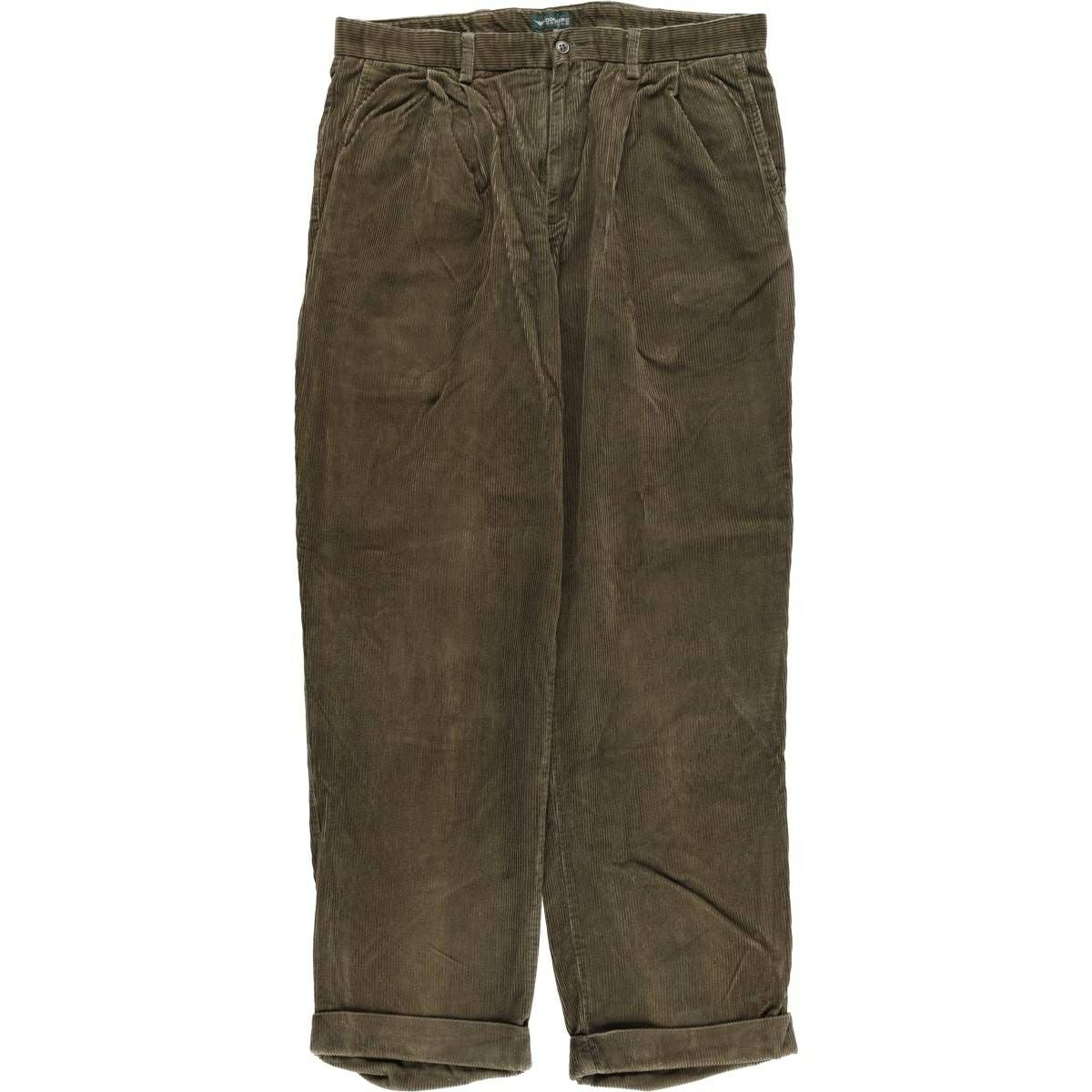 古着 00年代 ドッカーズ DOCKERS RECODE ツータック リネンパンツ