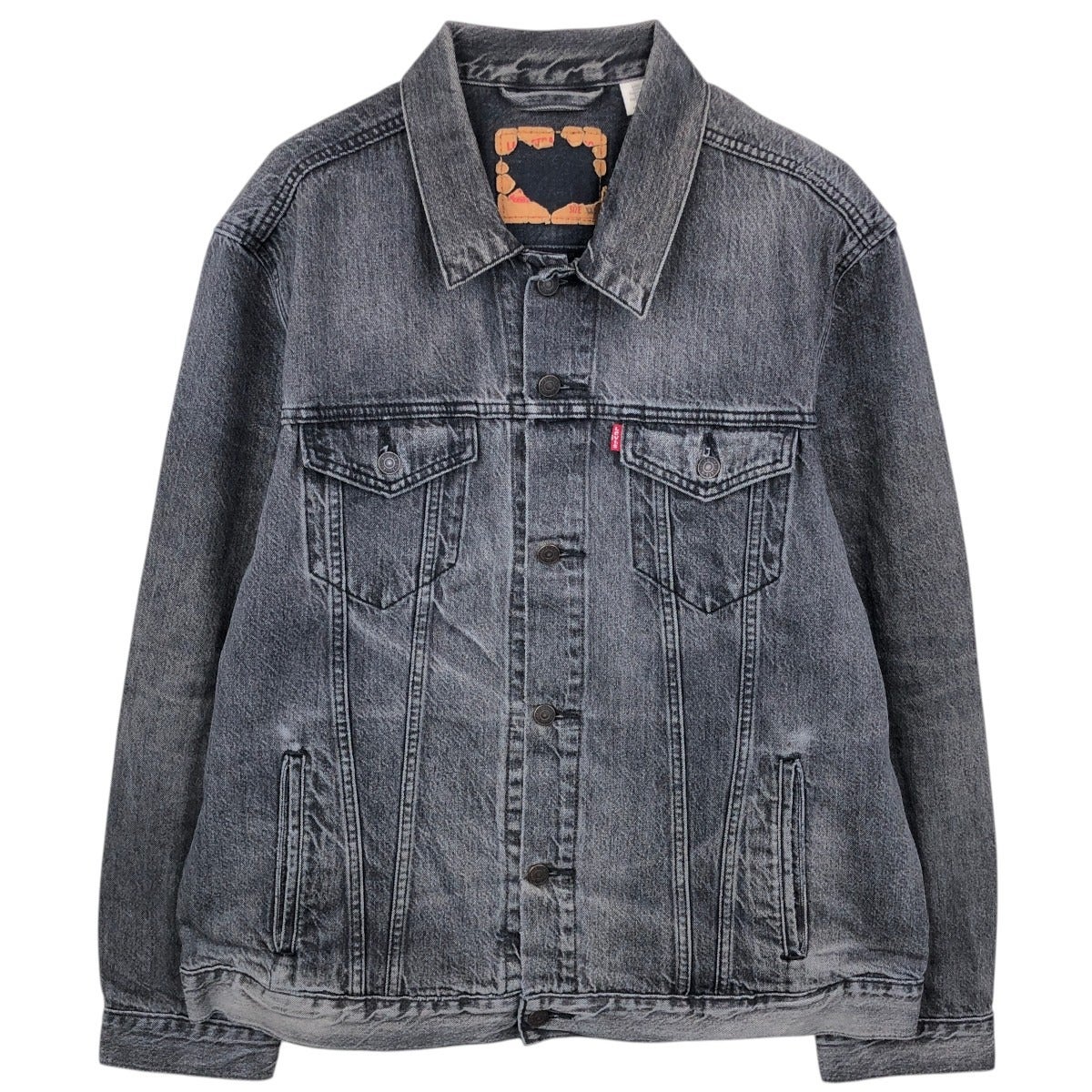 古着 リーバイス Levis ケミカルウォッシュ デニムジャケット Gジャン