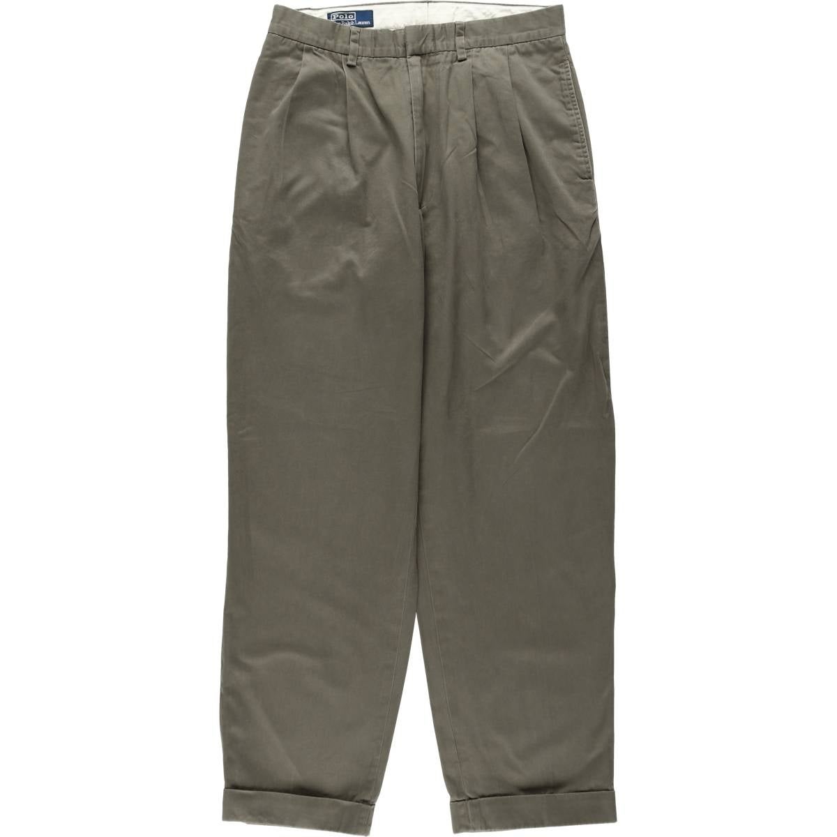 古着 ラルフローレン Ralph Lauren POLO by Ralph Lauren HAMMOND PANT ツータック チノパンツ メンズw36相当/eaa606346 古着 ラルフローレン Ralph Lauren POLO by Ralph Lauren ツータック