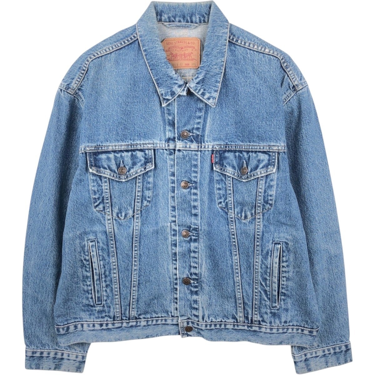 古着 90年代 リーバイス Levi's 70503-02 デニムジャケット Gジャン メンズXXL相当 ヴィンテージ/eaa663753 古着 90年代 リーバイス Levis 70503-02 デニムジャケット Gジャン