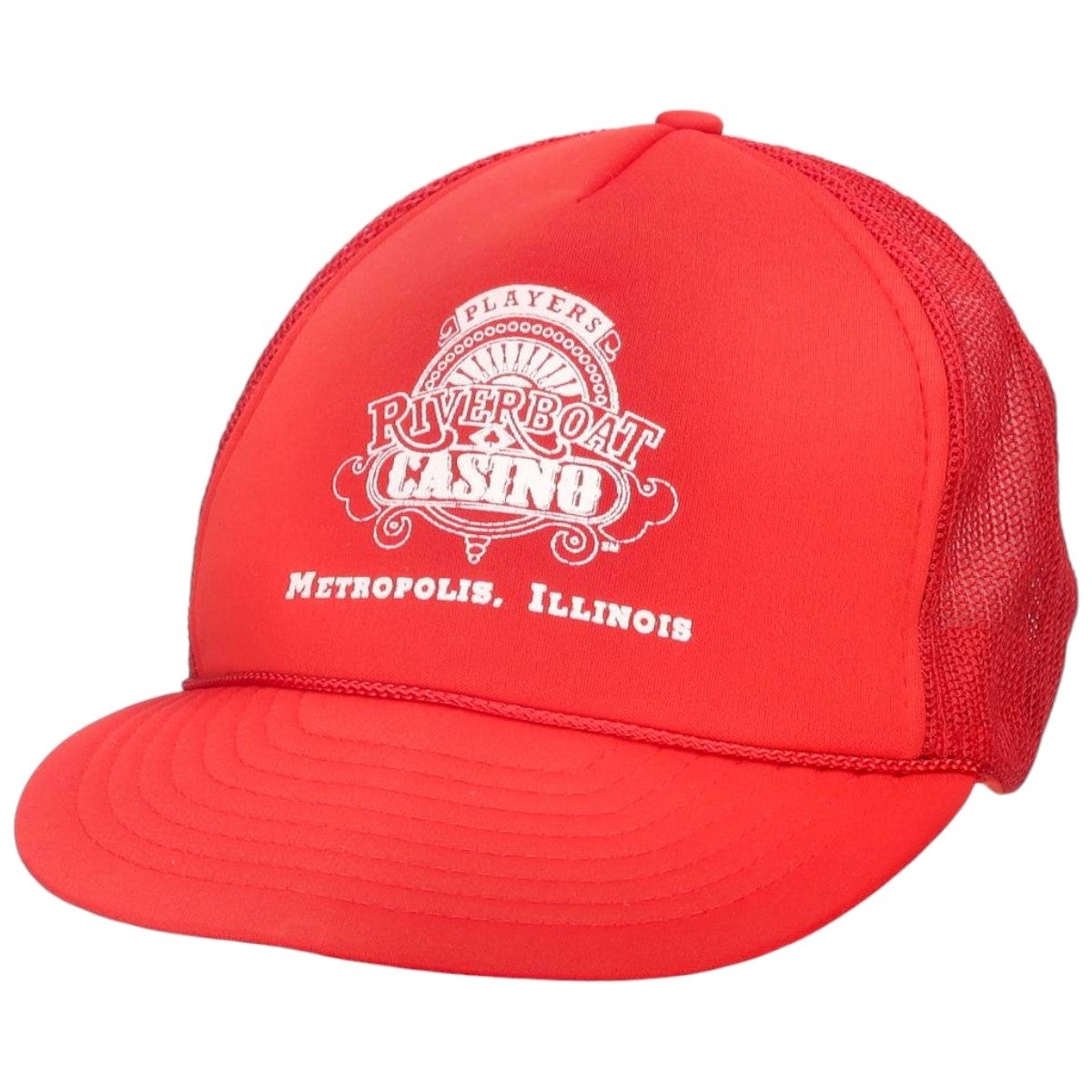 古着 Players Riverboat Casinoトラッカーキャップ メッシュキャップ