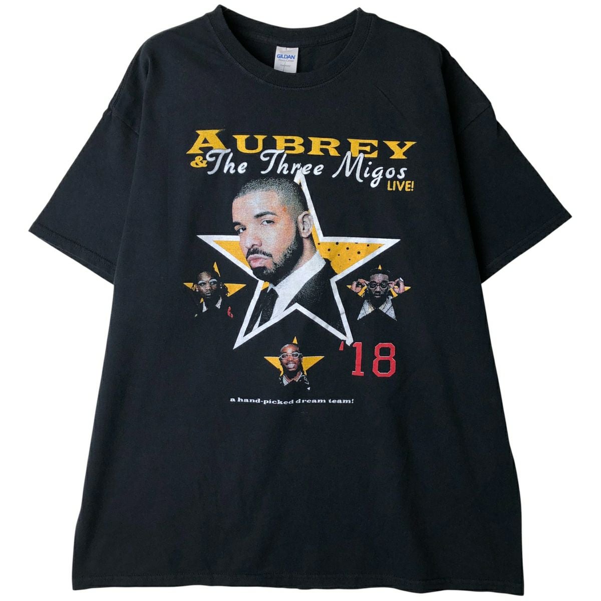 古着 WU-TANG CLAN ウータンクラン 龍柄 ドラゴン柄 ラップTシャツ