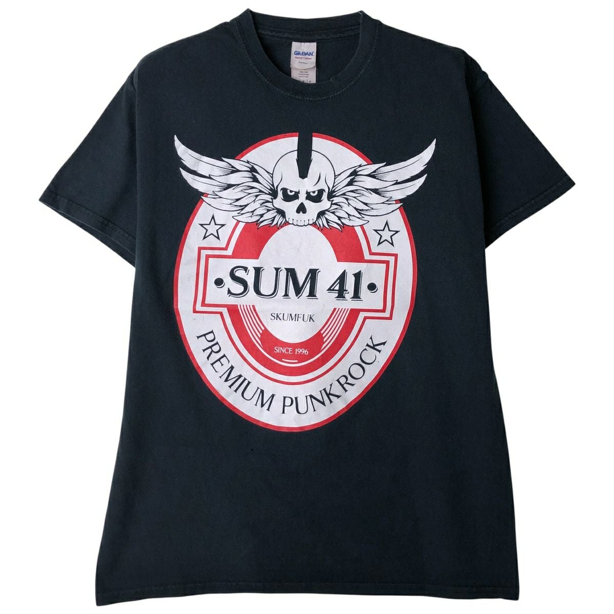 古着 Sum 41 サムフォーティンワン ドクロ柄 スカル柄 バンドTシャツ