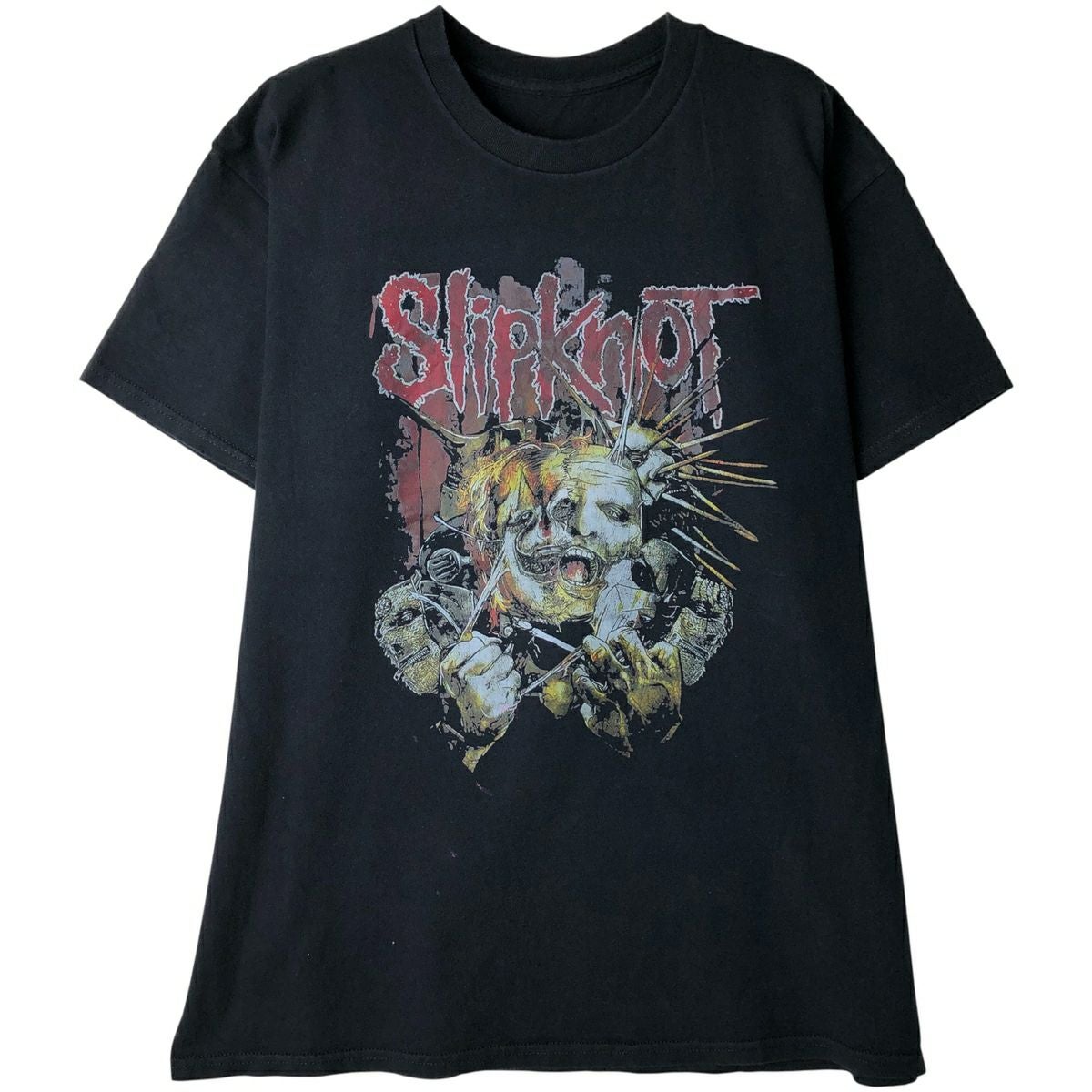 古着 Slipknot スリップノット バンドTシャツ バンT メンズM相当