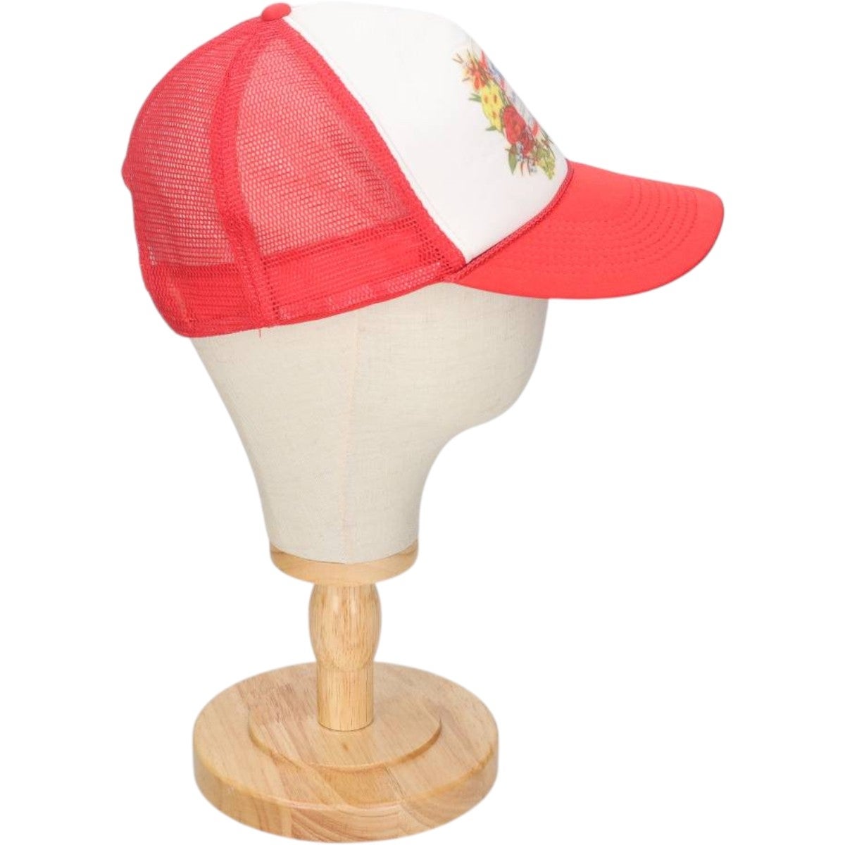 古着 90～00年代 NISSUN CAP BUDWEISER バドワイザー 花柄