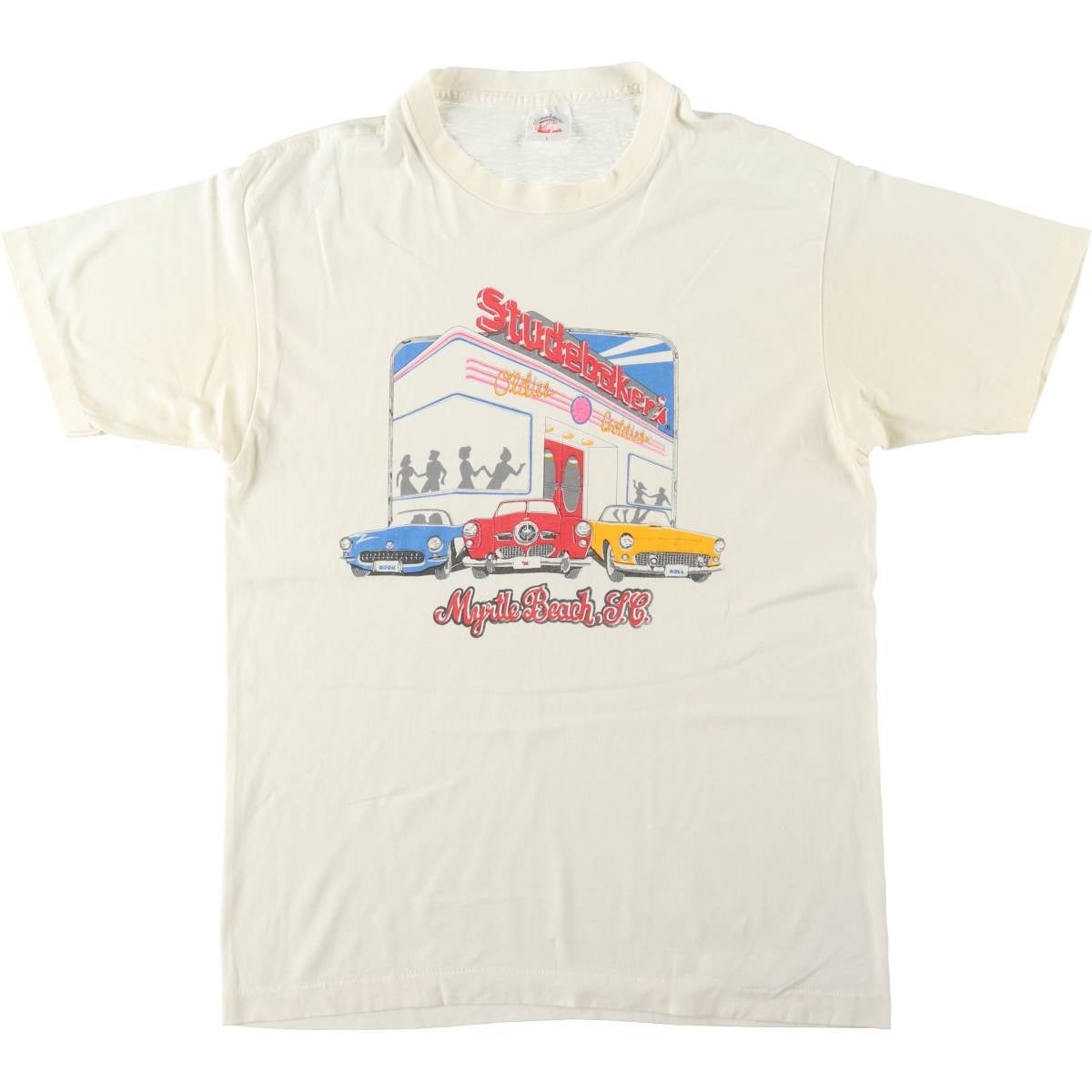 comcom 専用Ameri Vintage　Tシャツ 古着 90年代 Peacock Papers アドバタイジングTシャツ USA製 メンズXL
