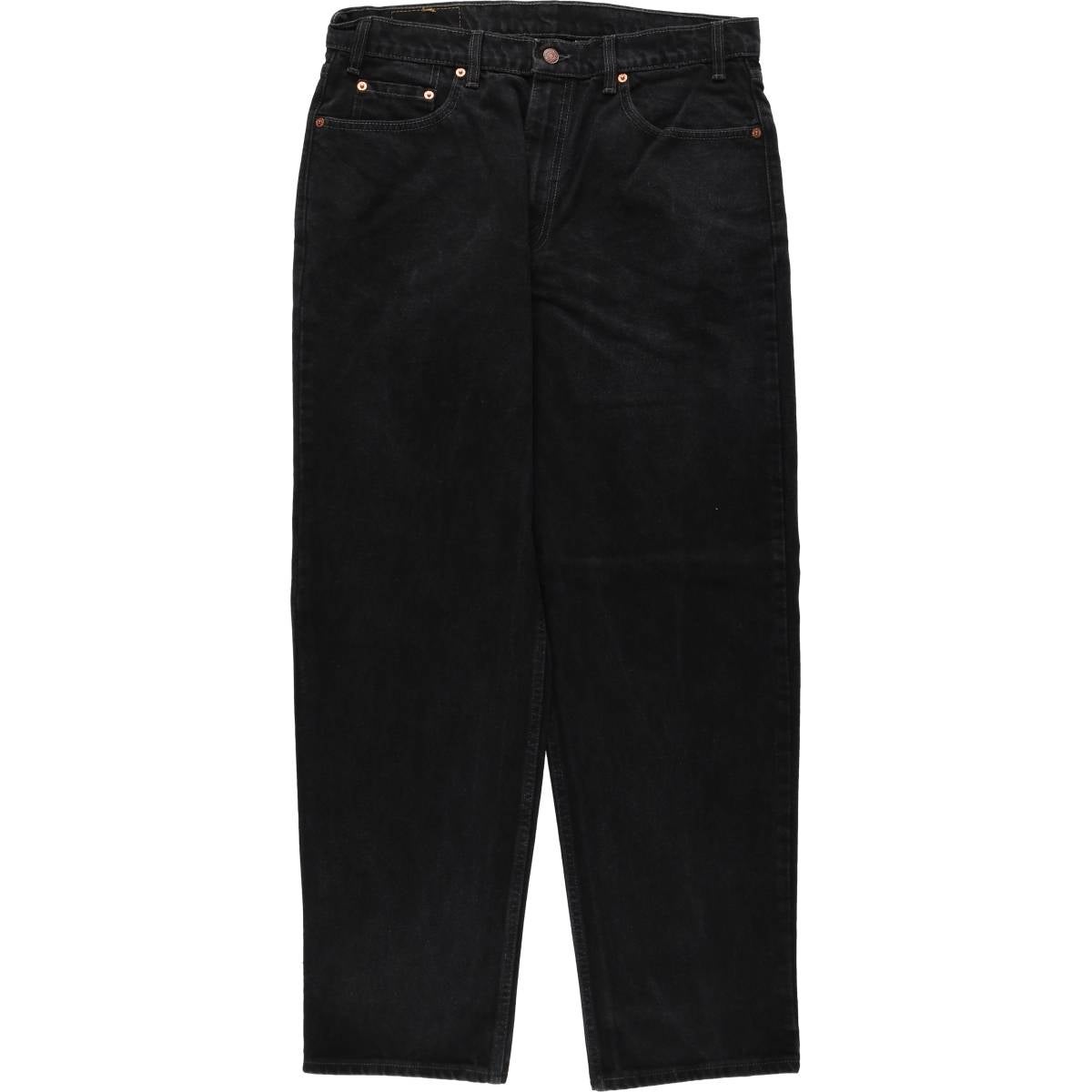 古着 90年代 リーバイス Levis 550 RELAXED FIT ブラックデニム